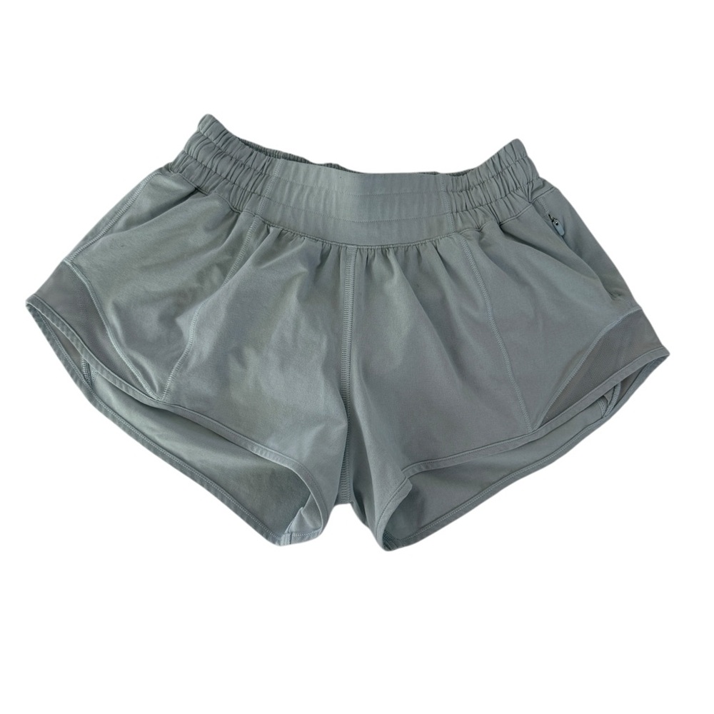 Lululemon Hotty Hot Low 2.5" powder blue 2